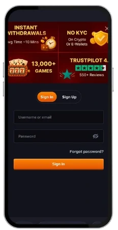 Blaze Spins kasino rekisteröityä